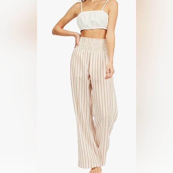 Billabong Pants - Billabong gauzy striped pants